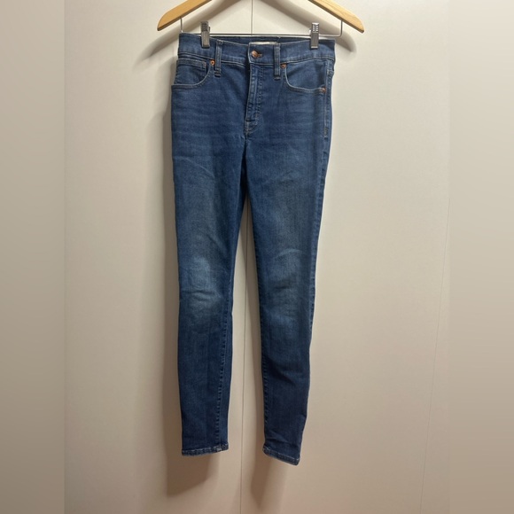 Madewell Women's Classic Blue Skinny Jeans - Picture 2 of 11